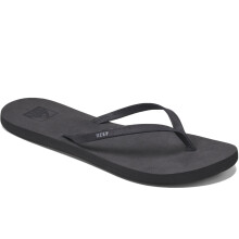 (8 UK, Black) Reef Womens Bliss Nights Summer Beach Pool Sandals Thongs Flip Flops