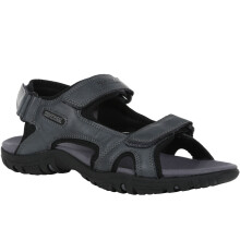 (UK 6, Briar) Regatta Mens Haris PU Leather Lightweight Outdoor Walking Hiking Sandals