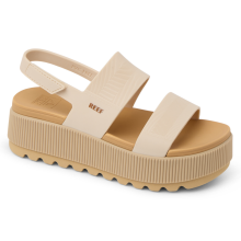 (8 UK, Vintage/Tan) Reef Womens Water Vista Higher Platform Adjustable Thongs Flip Flops Sandals