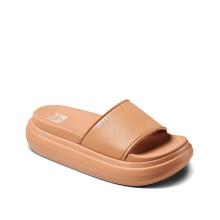 (8 UK, Natural) Reef Womens Cushion Bondi Bay Platform Sandals Thongs Flip Flops Slides Sliders