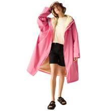 (SM, Pink Lemonade) Regatta Outdoor Active Unisex Waterproof Zip Beach Surfing Changing Robe
