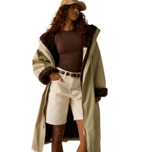 (LXL, Barleycorn) Regatta Outdoor Active Unisex Waterproof Zip Beach Surfing Changing Robe