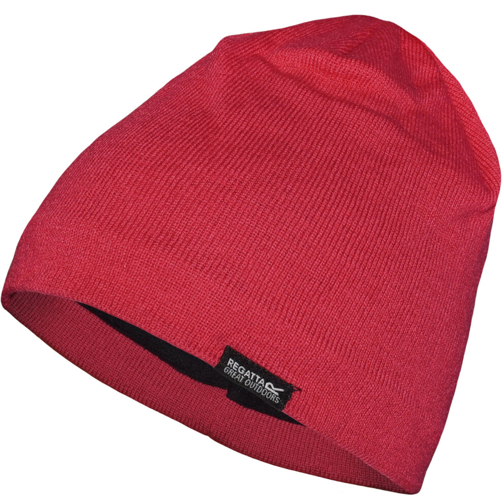 Regatta Kids’ Banwell Ii School Fleece Lined Beanie - Pink Size 11-13 Years - Image 4