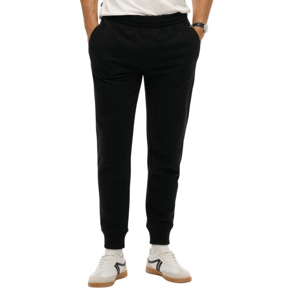 Superdry (Xl, Black) Mens Essential Logo Slim Fit Joggers - Image 5