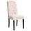 Beliani Set of 2 Dining Chairs SHIRLEY Fabric Light Beige 9