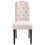 Beliani Set of 2 Dining Chairs SHIRLEY Fabric Light Beige 10