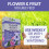 Vitax Vitax Vitafeed 102 Flower Fruit Plant Feed 500g 10