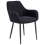 Beliani Set of 2 Dining Chairs ALDEN Boucle Black 6