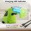 Cordless Hedge Trimmer 2 Blades Rechargeable 7.2V Handheld 9