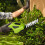 Cordless Hedge Trimmer 2 Blades Rechargeable 7.2V Handheld 15