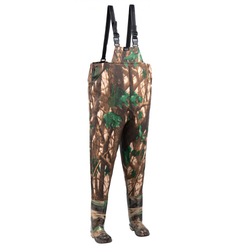 Waterproof Camouflage Waders UK Size 10 / EU 44