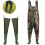 Waterproof Camouflage Waders UK Size 10 / EU 44 2