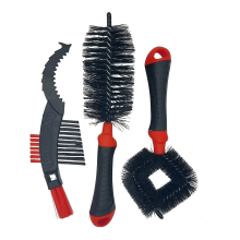 GTB 3 Piece Bike Cleaning Brush Set Chain Tyre Frame Bicycle Tool Kit