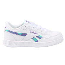 (5.5 UK, White/Green) Reebok Childrens/Kids Advance Flat Trainers