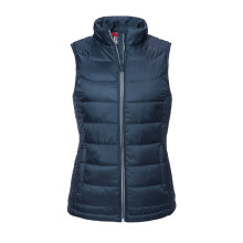 (XL, French Navy) Russell Womens/Ladies Nano Padded Bodywarmer