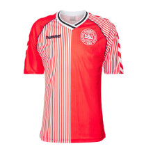 (S, Red/White) Hummel Mens Denmark Football Shirt