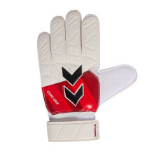 (7, White/Red) Hummel Childrens/Kids Core Chevron Goalkeeper Gloves