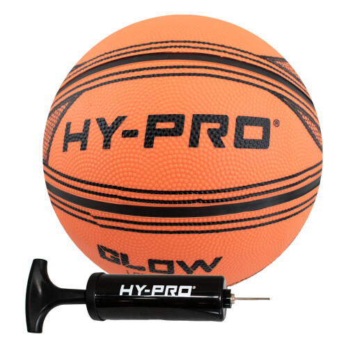 Hy-Pro Logo LED Light Basketball Set