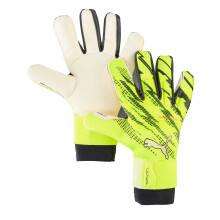 (9, Lime/Black) Puma Unisex Adult Ultra Ultimate Hybrid Goalkeeper Gloves