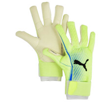 (9, Green/Blue/White) Puma Unisex Adult Ultra Ultimate Hybrid Goalkeeper Gloves