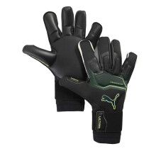 (7, Black/Green) Puma Unisex Adult Ultra Ultimate Hybrid Goalkeeper Gloves