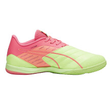 (8 UK, Fizzy Apple) Puma Mens Ibero IV Indoor Football Trainers