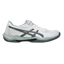 (7 UK, White/Steel) Asics Mens Rocket 12 Indoor Court Trainers