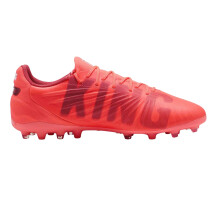 (7 UK, Glowing Red) Puma Mens King Match MG Firm Ground Football Boots