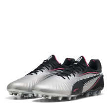(6.5 UK, Silver) Puma Mens King Ultimate Firm Ground Football Boots
