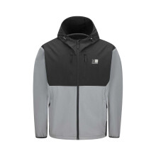 (M, Grey/Black) Karrimor Mens Base Camp Windproof Soft Shell Jacket