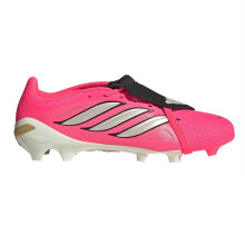 (9 UK, Pink/White) Adidas Mens Predator 3 Lace Up Firm Ground Football Boots