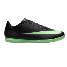 (8 UK, Black/Green) Nike Mens Mercurial Indoor Football Shoes