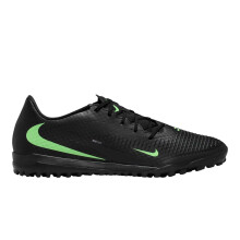 (10 UK, Black/Green) Nike Mens Phantom 6 Low Academy Artificial Ground Football Boots