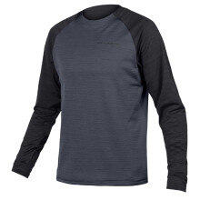 (XL, Black) Endura Mens Crew Neck Cycling Jersey