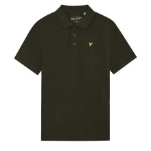 (8-9 Years, Olive) Lyle & Scott Childrens/Kids Plain Polo Shirt