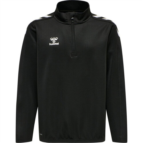 Hummel (11-12 Years, Black) Hummel Childrens/Kids Core XK Polyester Half Zip Sweatshirt