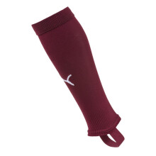 (12 UK Child-2 UK, Cordovan Red/White) Puma Childrens/Kids Team Liga Stirrup Socks