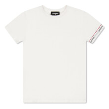 (10 Years, White) DSquared2 Childrens/Kids Sleeve Print T-Shirt