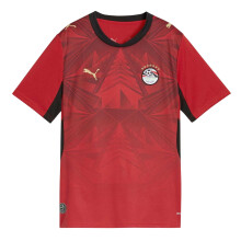 (11-12 Years, Red/White) Puma Childrens/Kids World Cup 2026 Egyptian Football Shirt
