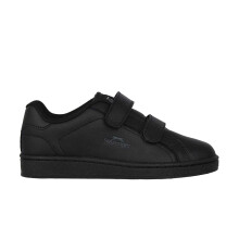 (10 UK Child, Black/Charcoal) Slazenger Childrens/Kids Ash Vel Trainers