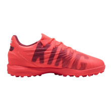 (2.5 UK, Glowing Red) Puma Childrens/Kids King Match Astro Turf Trainers