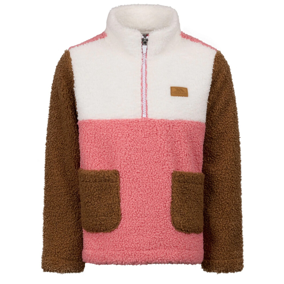 Trespass (2-3 Years, Navy) Childrens/Kids Mitta Colour Block Fleece Top
