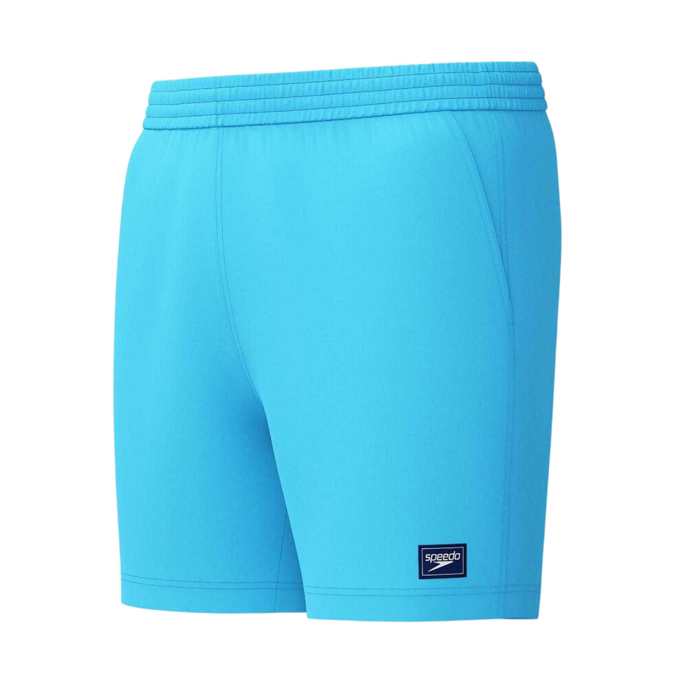 Speedo (M, Blue) Mens Prime Leisure Swim Shorts