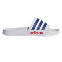 (13 UK, White) Adidas Unisex Adult Adilette Slides