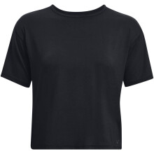(8 UK, Black) Under Armour Womens/Ladies Motion Cropped Top