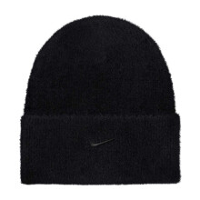 Nike Mens Peak Embroidered Logo Fuzzy Beanie