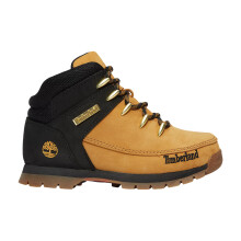 (5 UK, Wheat) Timberland Boys Nubuck Mid Cut Boots