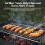 Portable Foldable Charcoal BBQ Grill Camping OuT 5