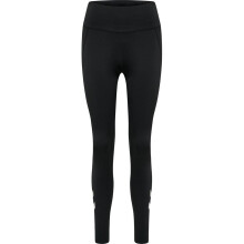 (8 UK, Black) Hummel Womens/Ladies Logo High Waist Tights