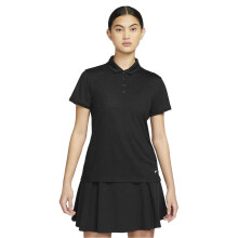 (12 UK, Black/White) Nike Womens/Ladies Victory Dri-FIT Golf Polo Shirt